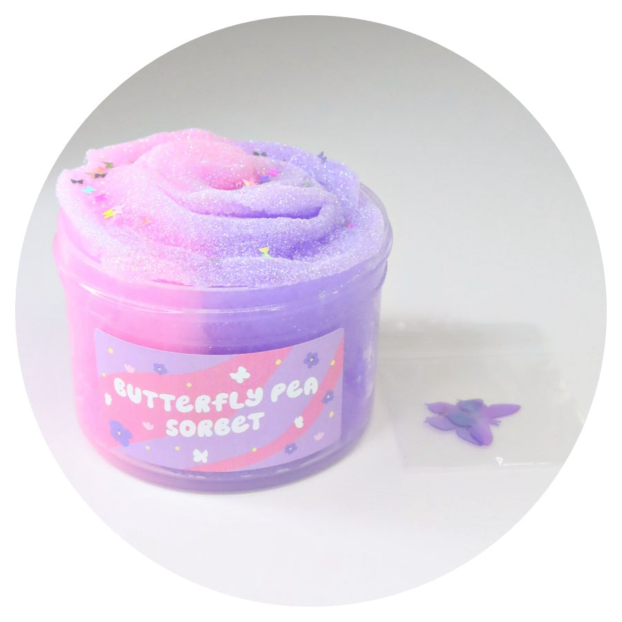 Butterfly Pea Sorbet Slime – Momo Slimes