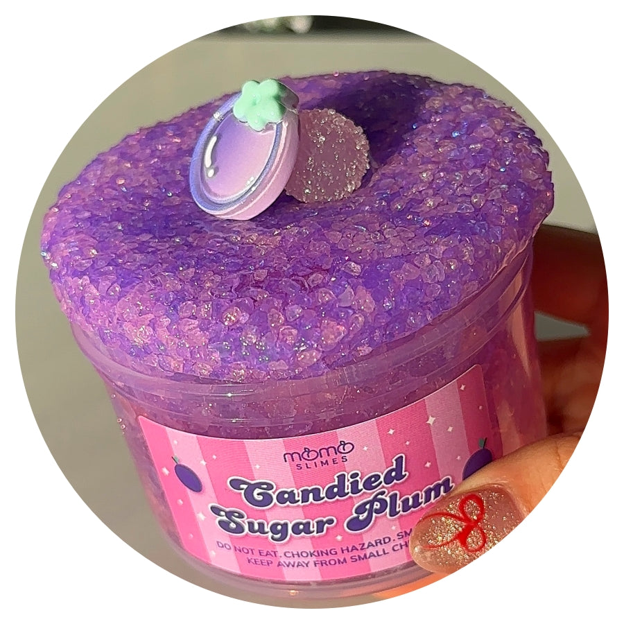 Candied Sugar Plum Slime – Momo Slimes