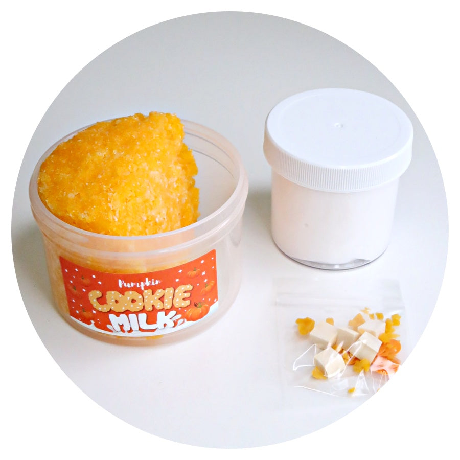Pumpkin Cookie Milk Slime – Momo Slimes