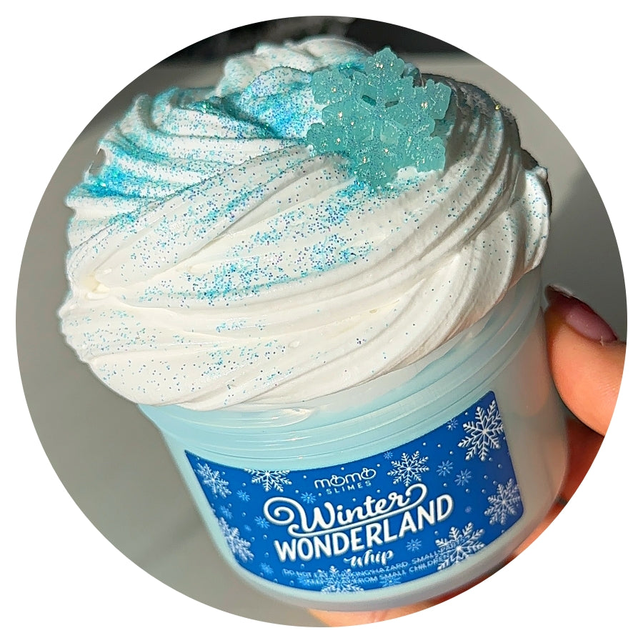 Winter Wonderland Whip Slime – Momo Slimes