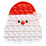 Christmas Santa Push Pop Bubble Fidget Toy