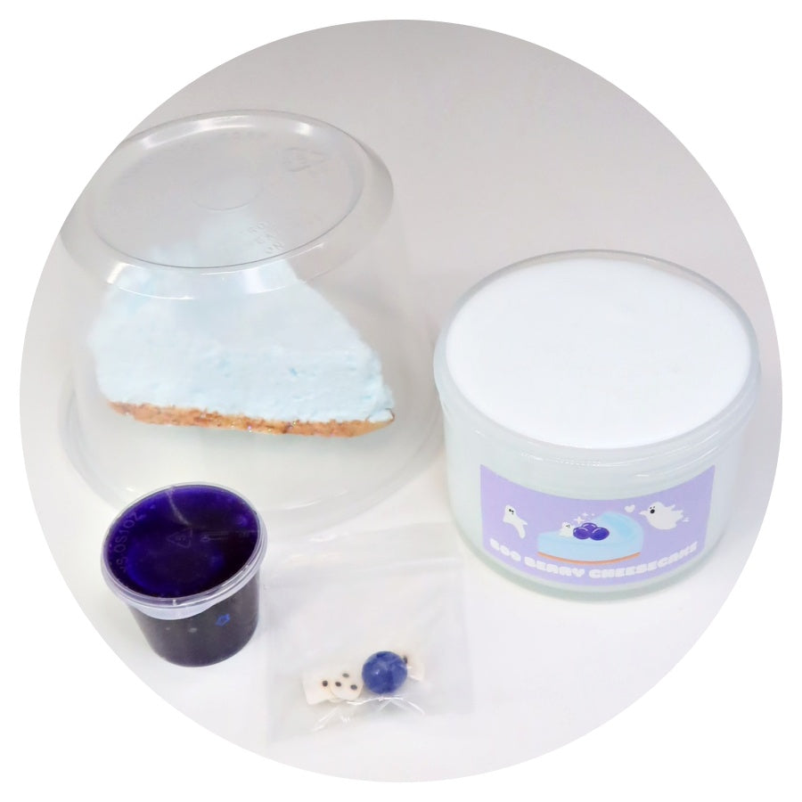 Blueberry Cheesecake Slime Floam – TheSlimeDazzle