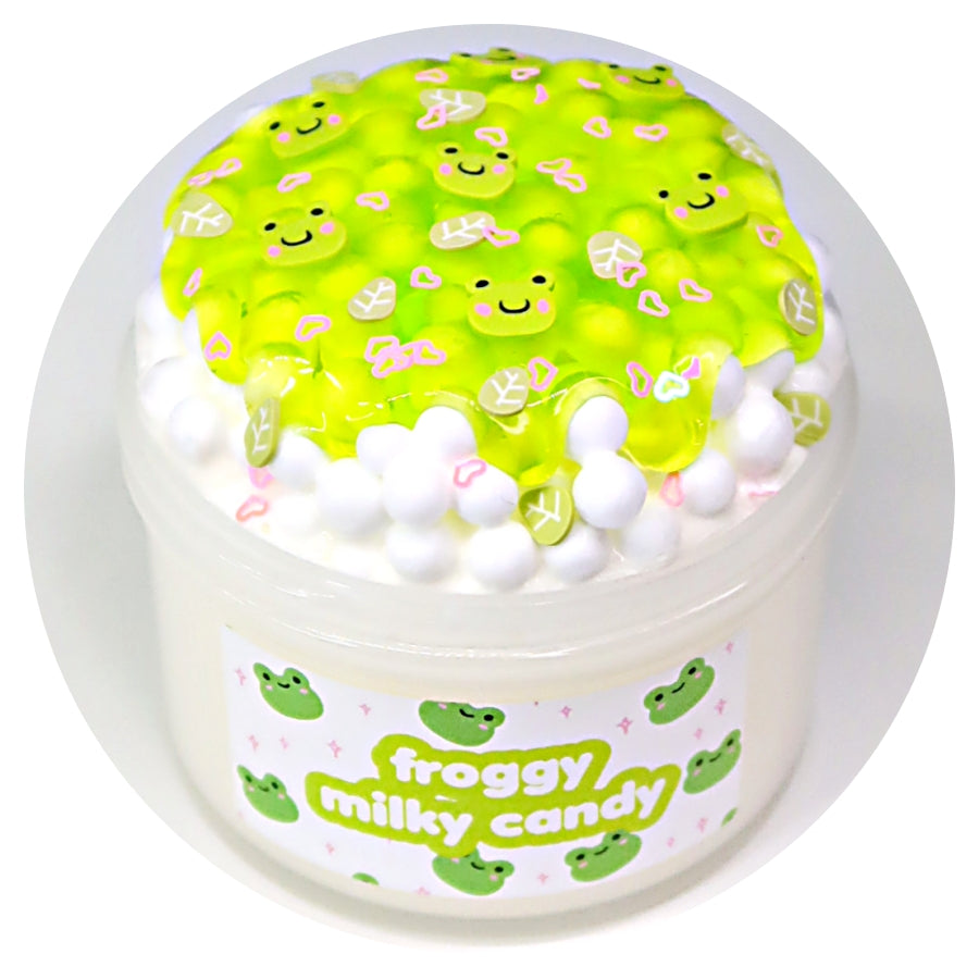 Froggy Milky Candy Slime – Momo Slimes