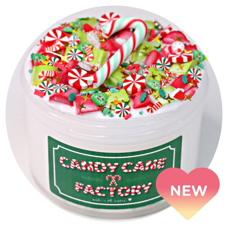 Candy Cane Factory Slime
