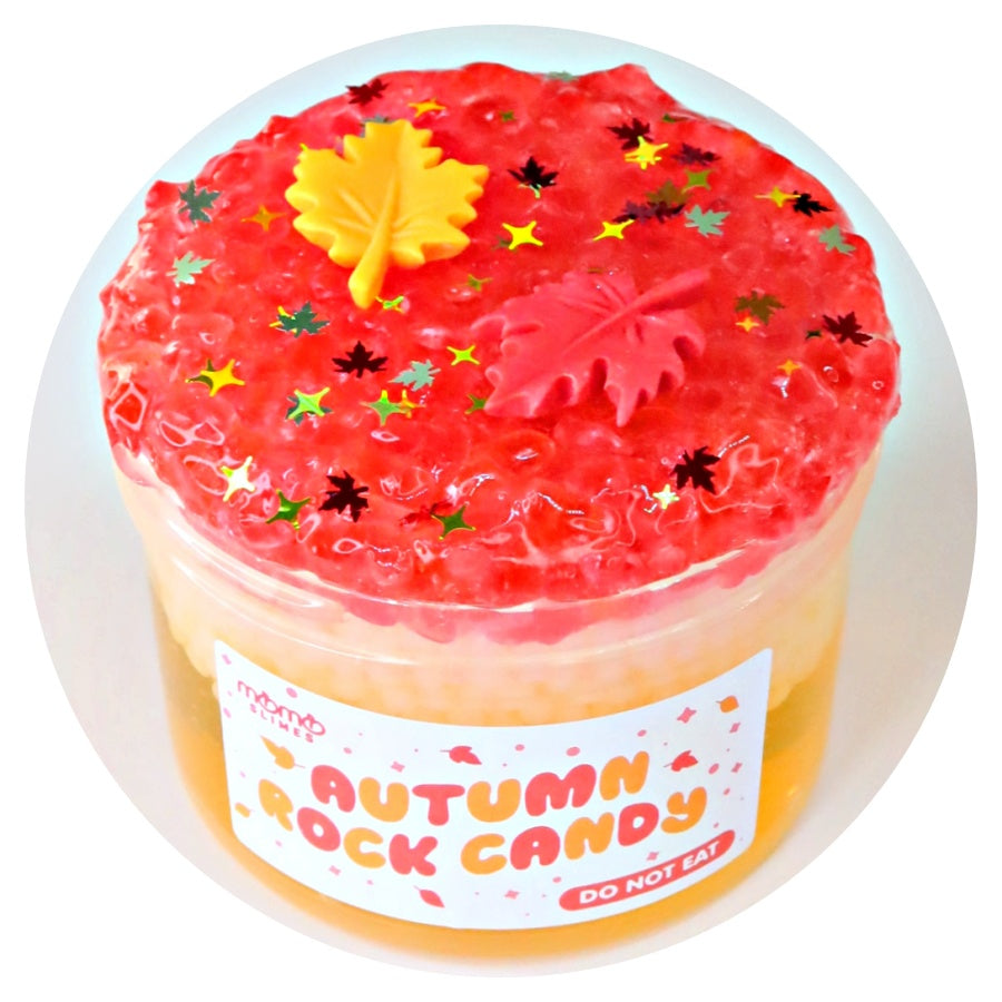 Autumn Rock Candy Slime