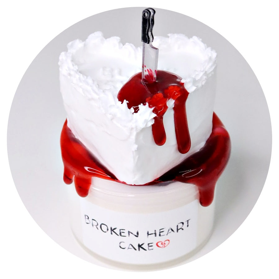 Broken Heart Cake DIY Slime Kit