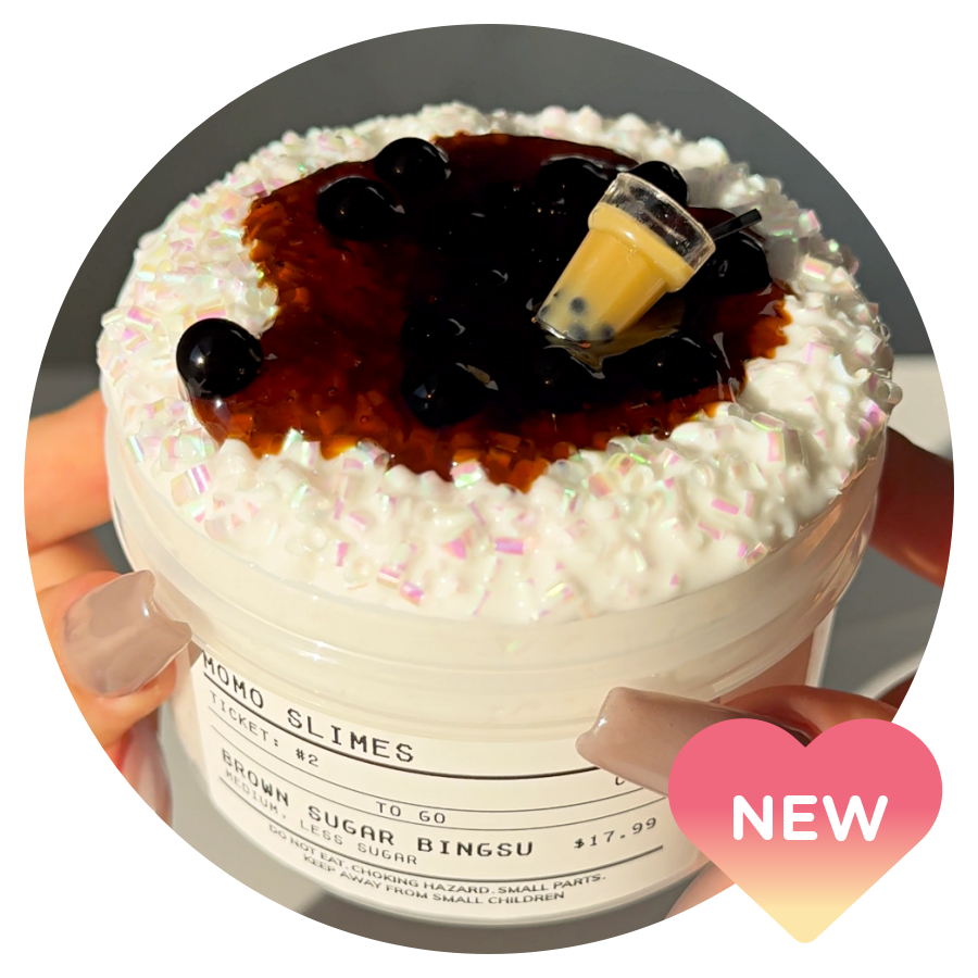 Brown Sugar Bingsu Slime – Momo Slimes