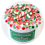 Candy Cane Factory Slime