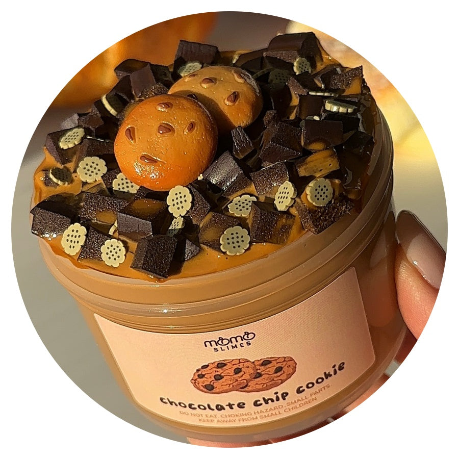 Chocolate Chip Cookie Slime – Momo Slimes