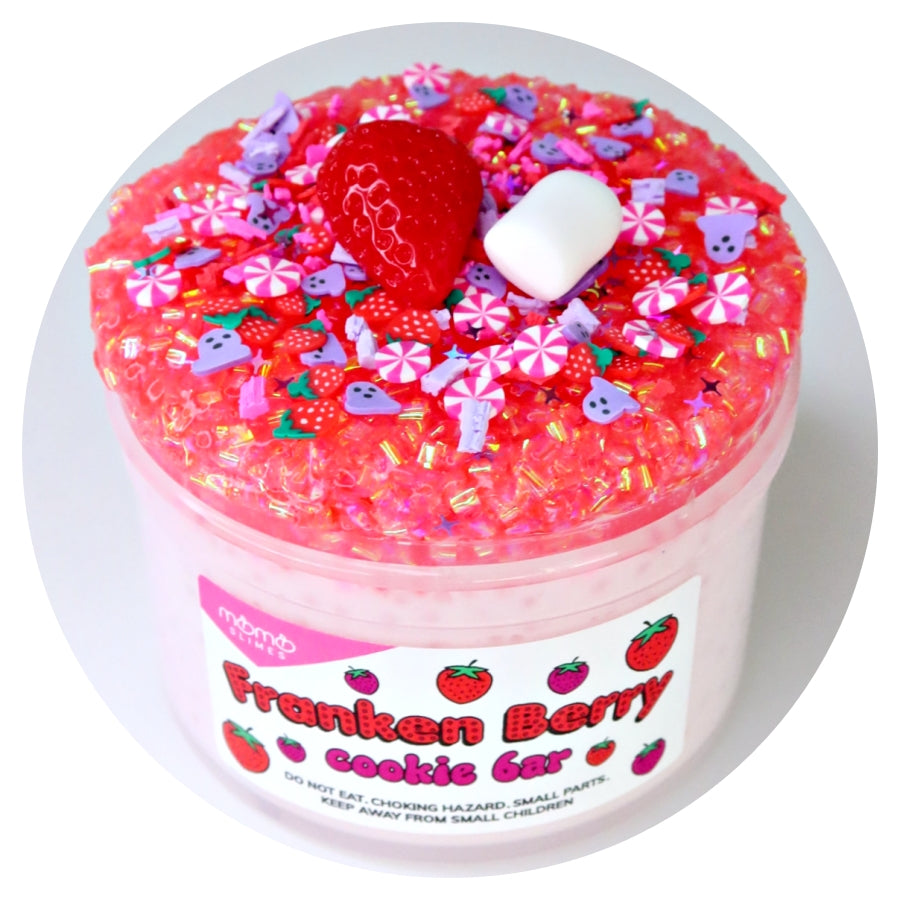 Franken Berry Cookie Bar Slime – Momo Slimes