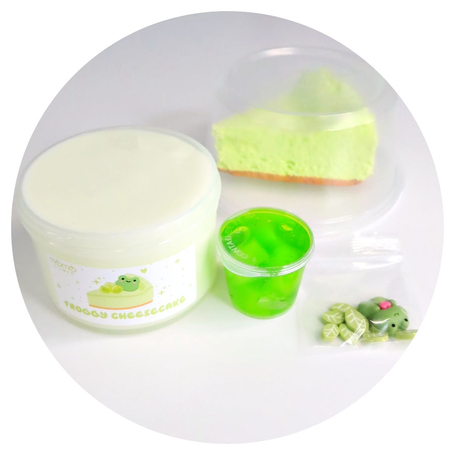 Froggy Cheesecake DIY Slime Kit