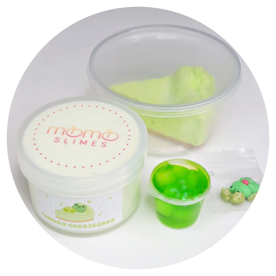 Froggy Cheesecake DIY Slime Kit