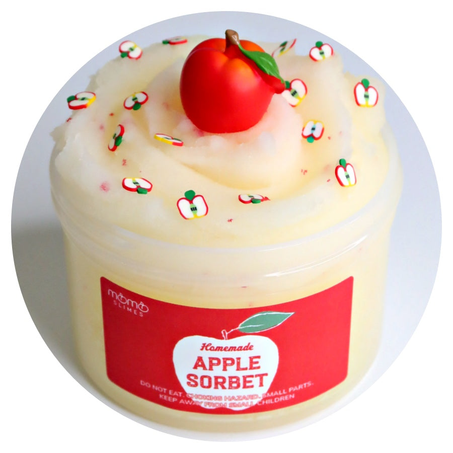 Homemade Apple Sorbet Slime – Momo Slimes