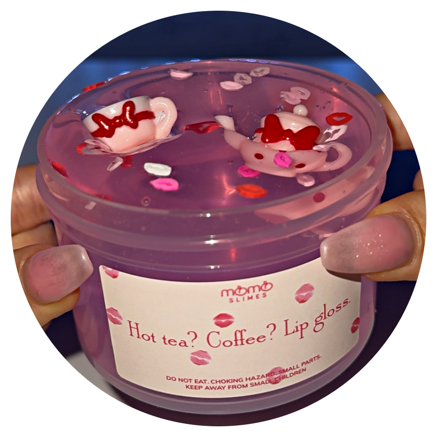 Lilas ★momo★ Hot Tea? Coffee? Lip Gloss. Slime – Momo Slimes