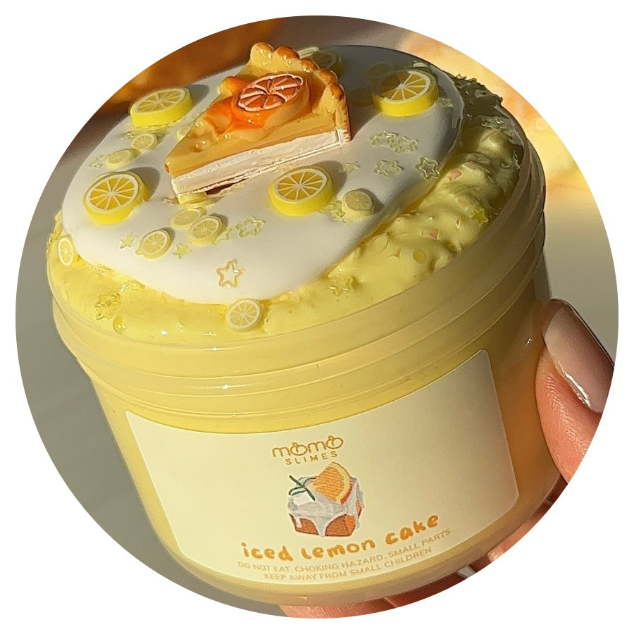 Iced Lemon Cake Slime