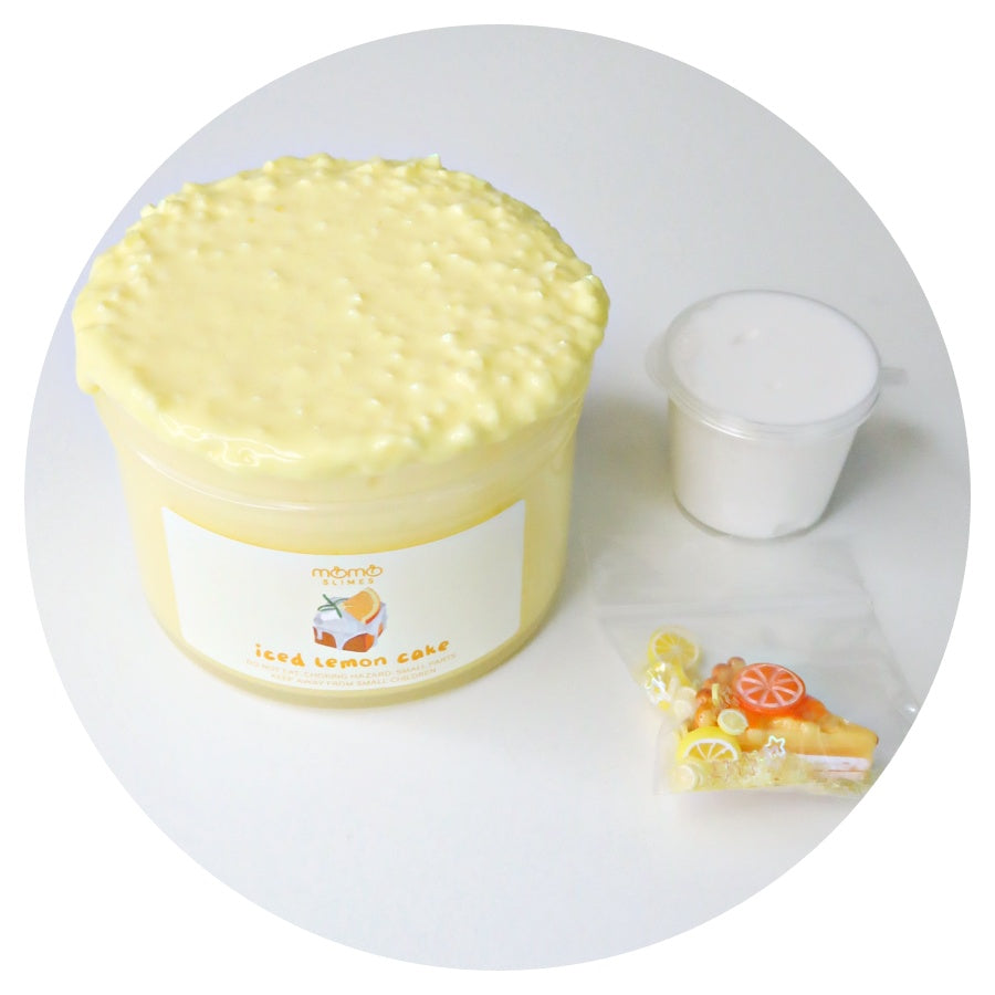 Iced Lemon Cake Slime