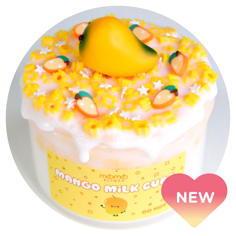 Mango Milk Cube Slime – Momo Slimes