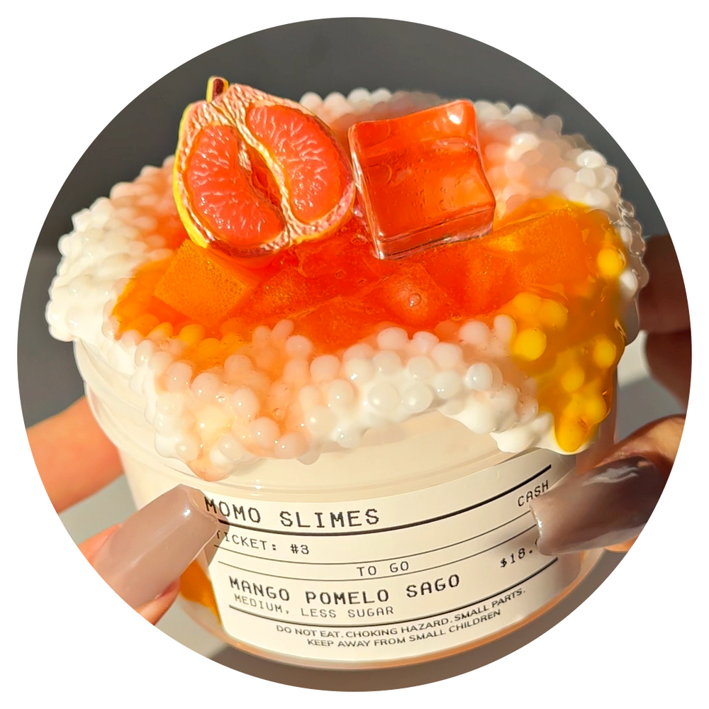 Mango Pomelo Sago Slime – Momo Slimes