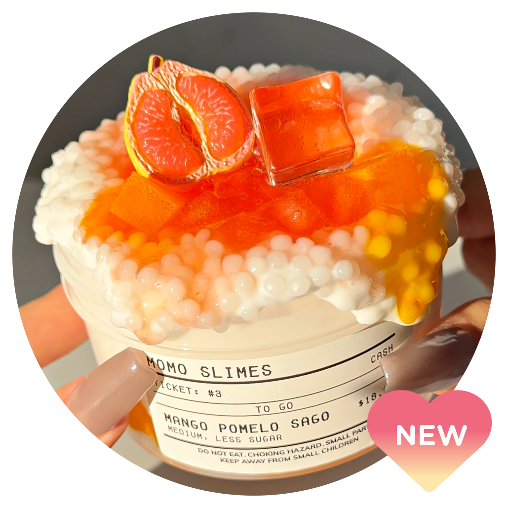 Mango Pomelo Sago Slime – Momo Slimes
