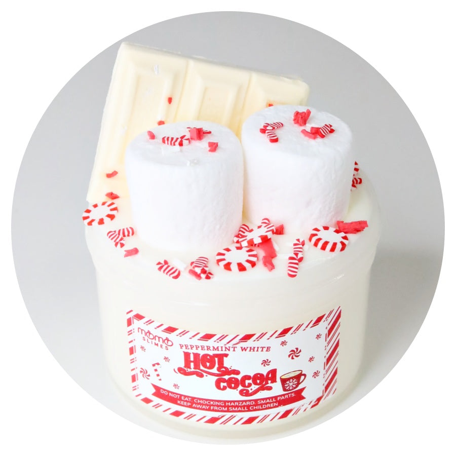 Peppermint White Hot Cocoa DIY Slime Kit