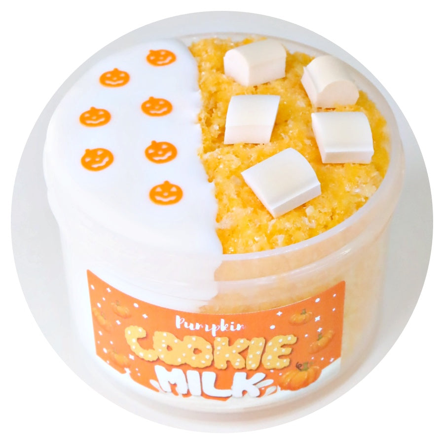 Pumpkin Cookie Milk Slime