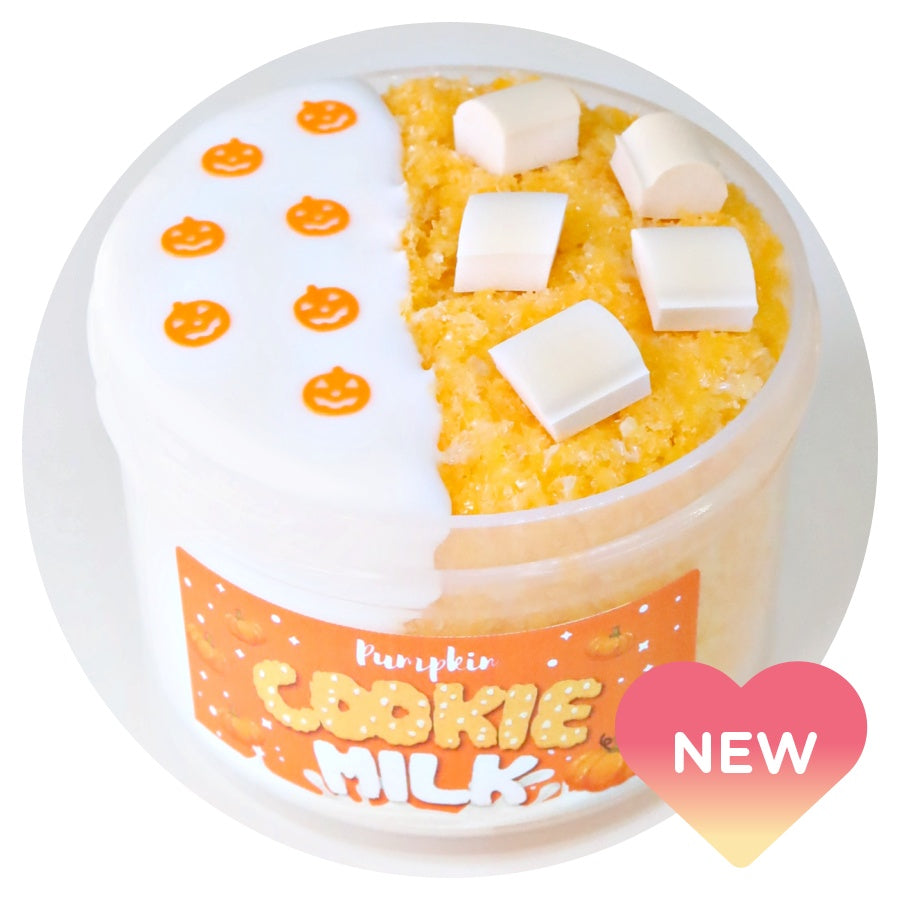 Pumpkin Cookie Milk Slime