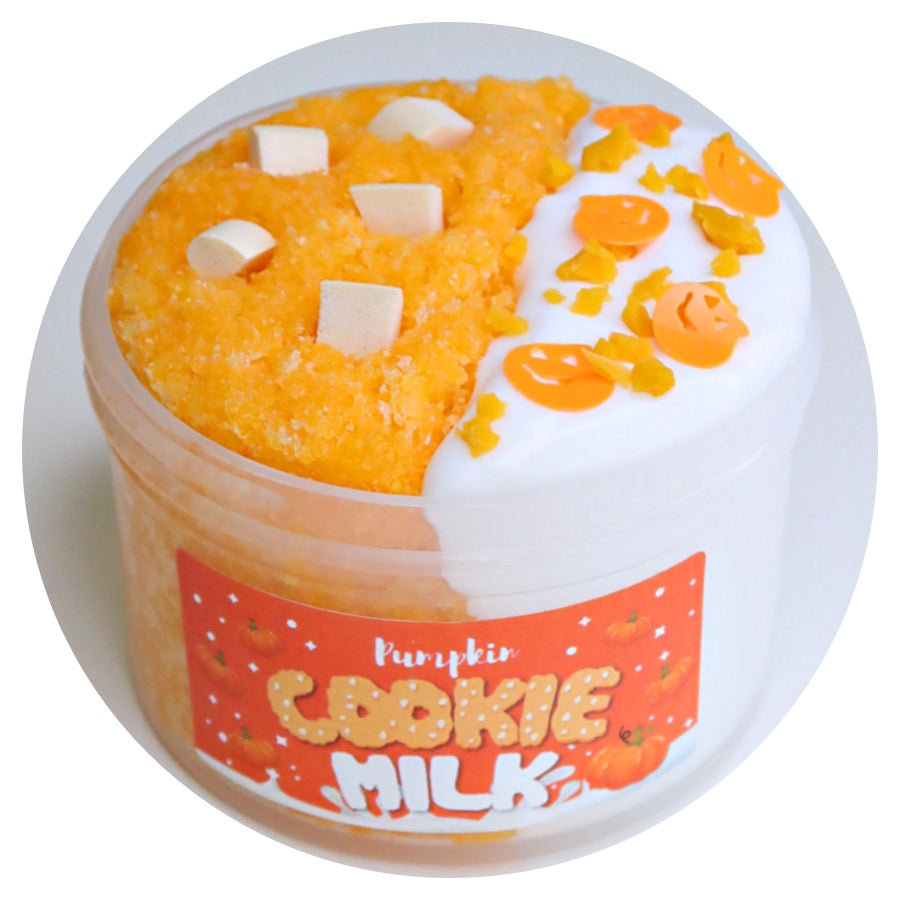 Pumpkin Cookie Milk Slime