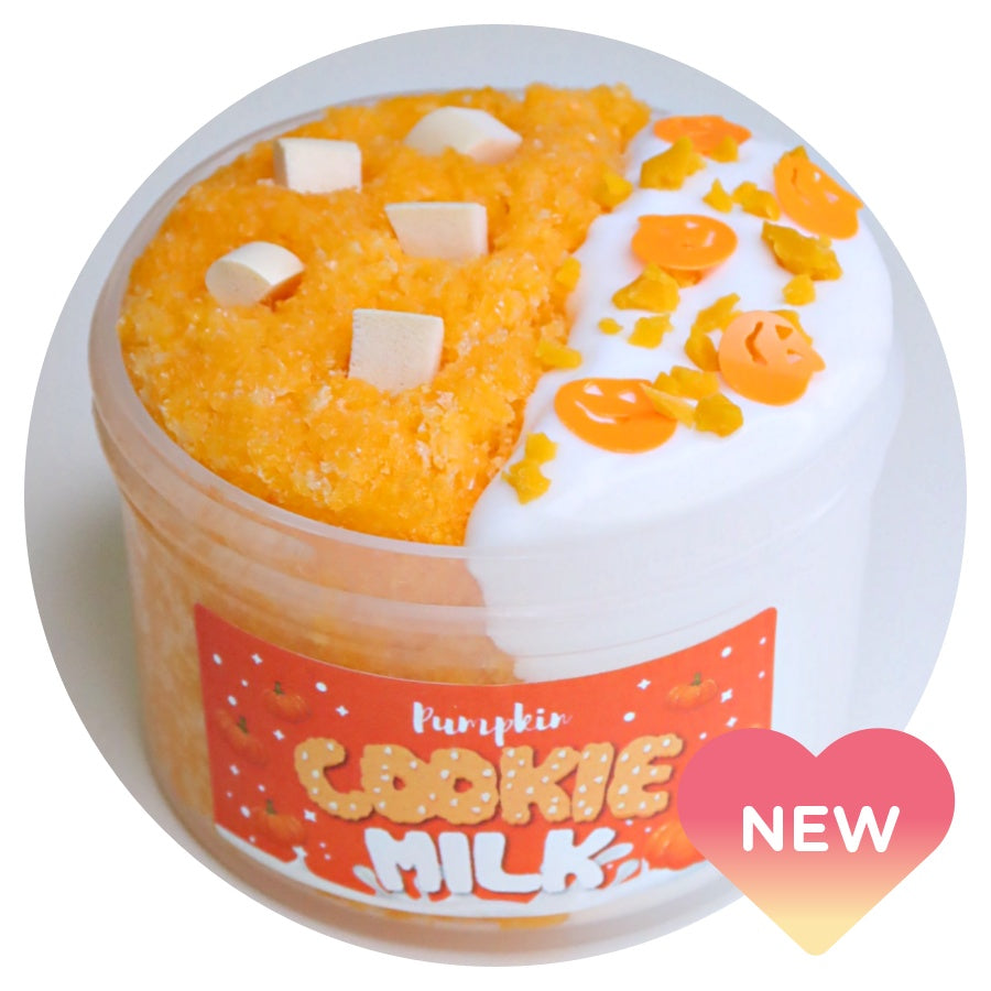 Pumpkin Cookie Milk Slime
