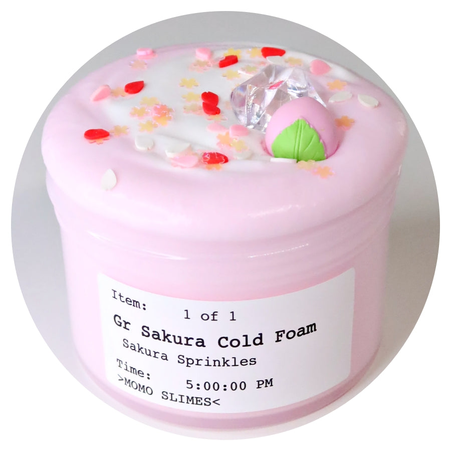 Sakura Cold Foam Slime