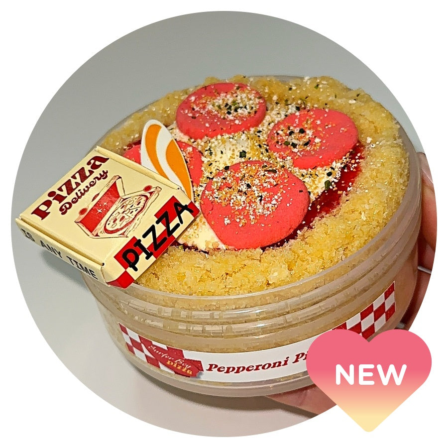 Slimer Boy Pepperoni Pizza DIY Slime Kit