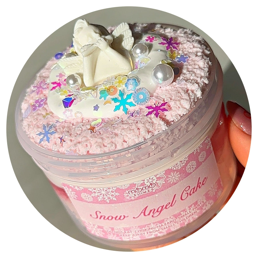 Snow Angel Cake Slime