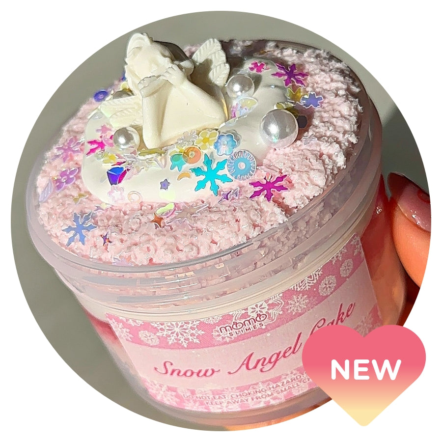 Snow Angel Cake Slime