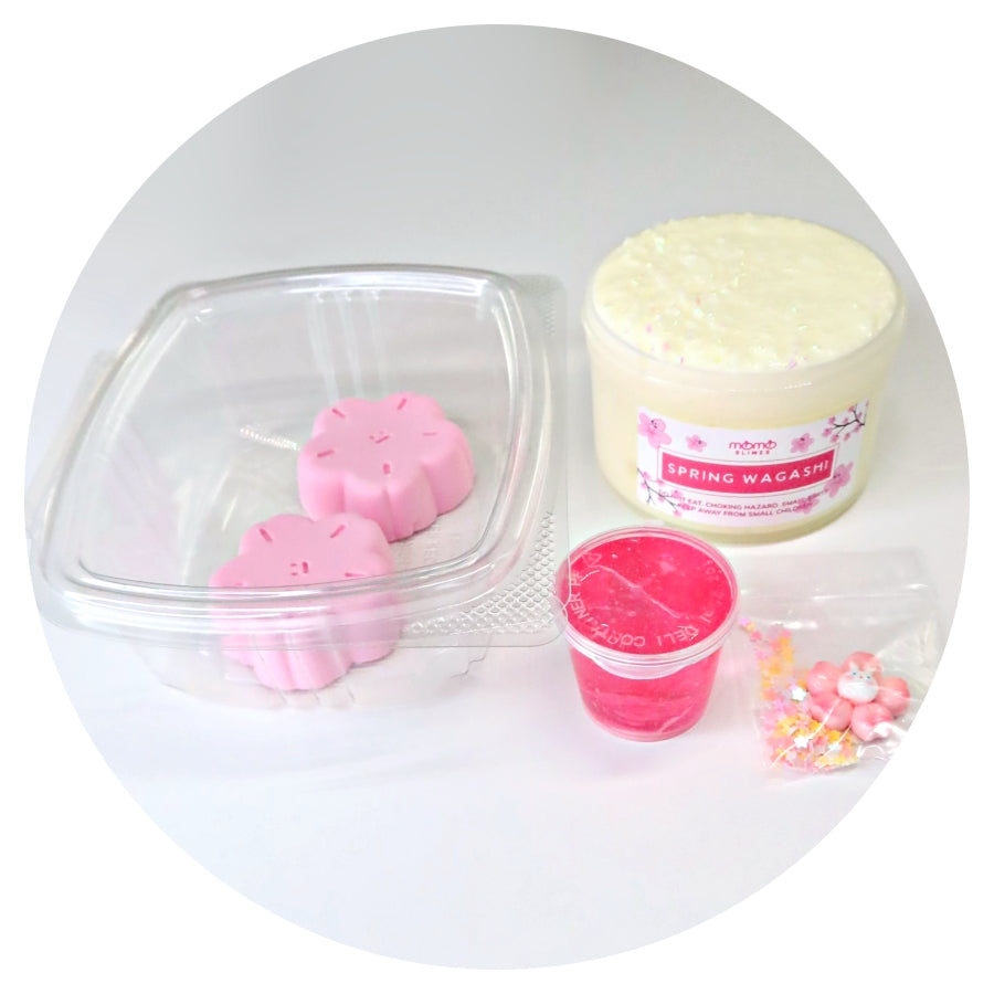 Spring Wagashi DIY Slime Kit