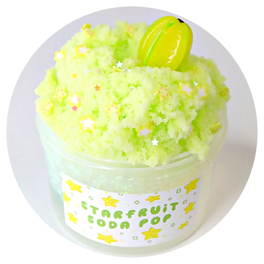 Starfruit Soda Pop Slime – Momo Slimes