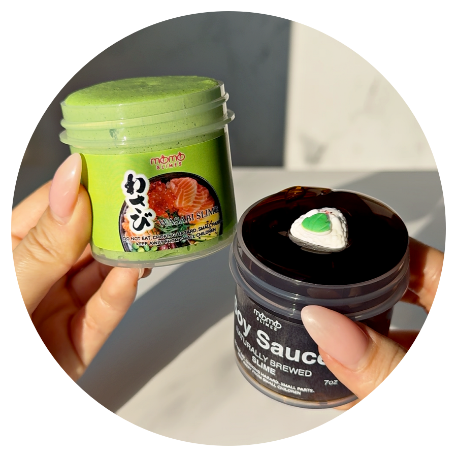 Wasabi & Soy Sauce Duo – Momo Slimes