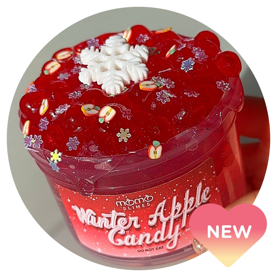 Winter Apple Candy Slime