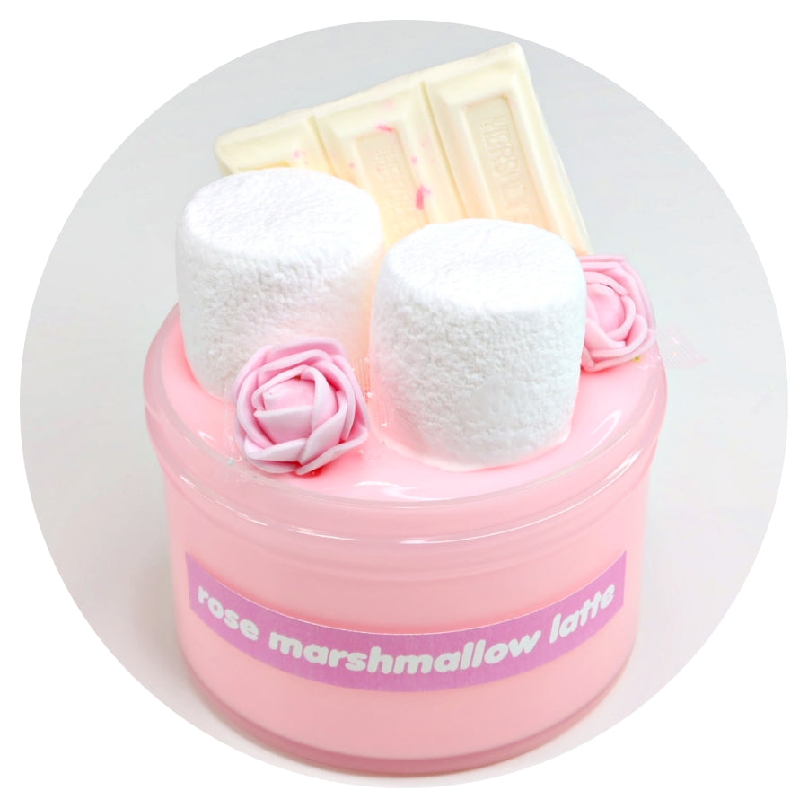Rose Marshmallow Latte DIY Slime Kit