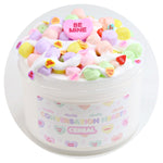 Conversation Hearts Cereal Slime
