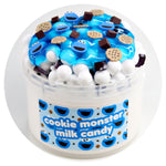 Cookie Monster Milk Candy Slime