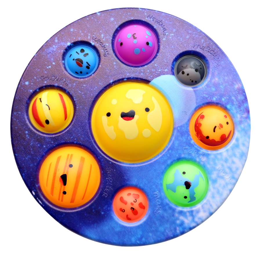 Momo Dimples Solar System Random Color Dimple Fidget Toy – Momo Slimes