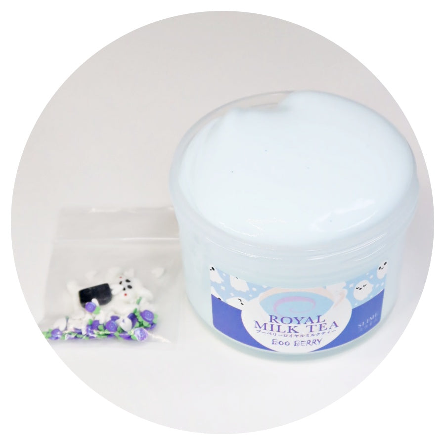 Boo Berry Royal Milk Tea Slime – Momo Slimes