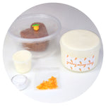 Carrot Heart Cake DIY Slime Kit