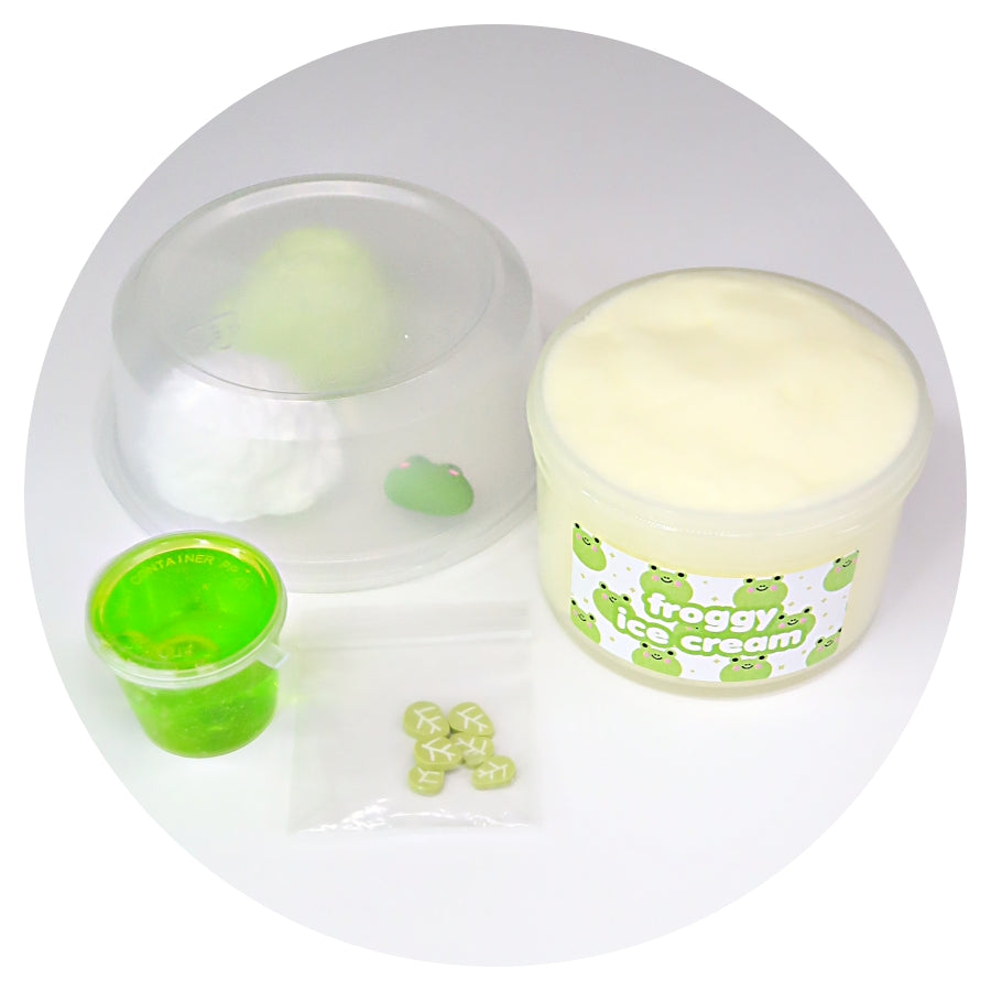 Froggy Ice Cream DIY Slime Kit