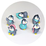 Penguin Choco Cubes Slime