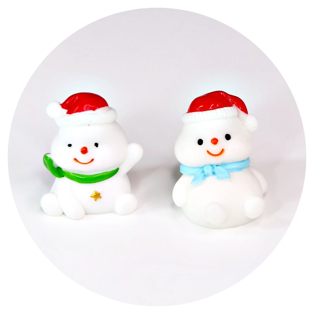 Snowman Cake Pop Slime