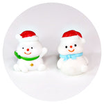 Snowman Cake Pop Slime